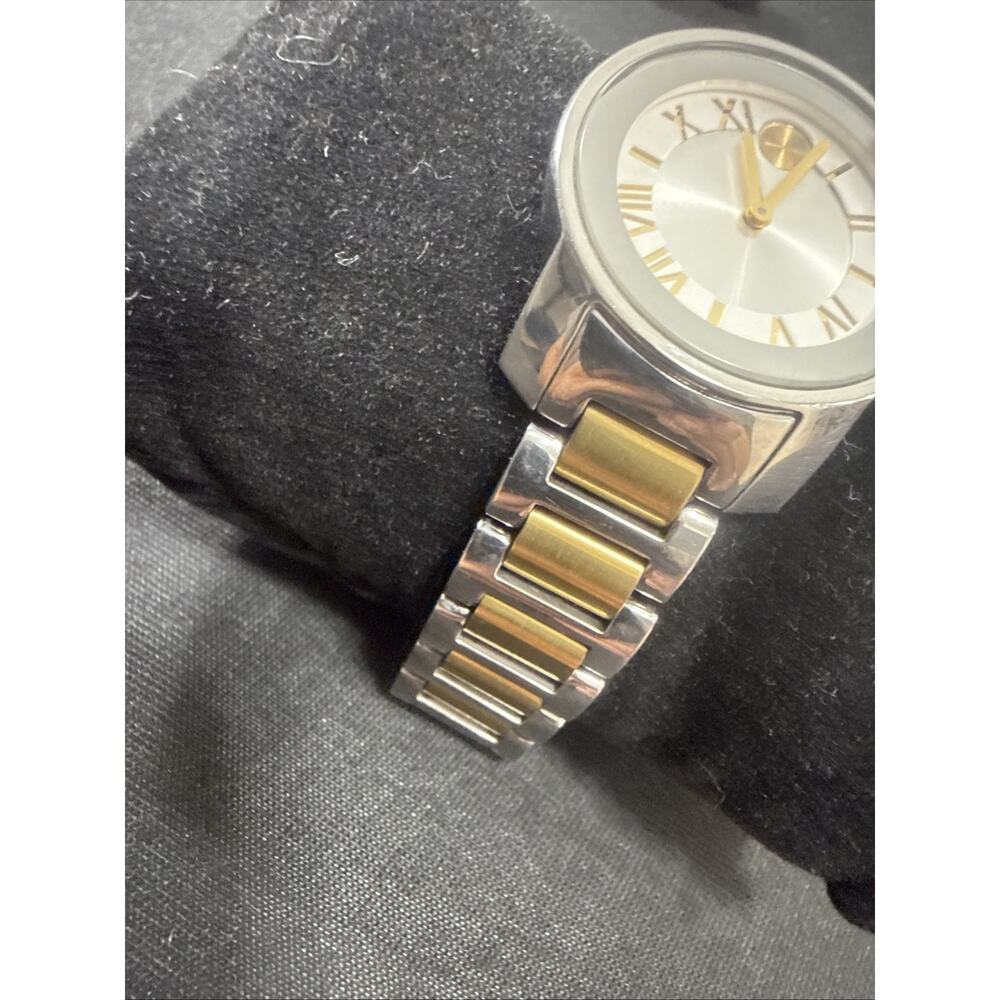 Woman’s Movado Bold MB.01.3.14.6125 Swiss 5.75” Band New Battery 32mm Case (B27) - Picture 6 of 16